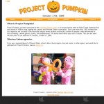 WFU Launches Project Pumpkin Website for the 2009 event