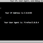 Elinks User Agent Override