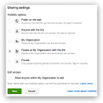 Google Docs: Share Outside My Organization (solved)