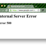 Google Voice is down - Error 500