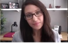 Google Girl with Glasses in the Inbox