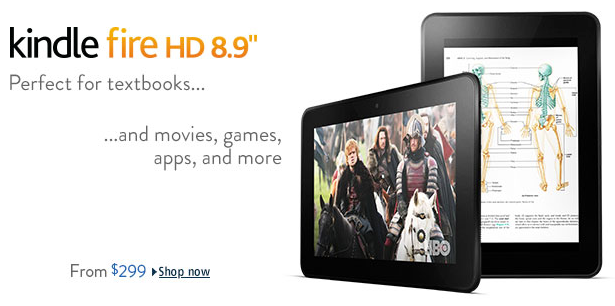 Introducing the Kindle Fire HD 8.9″ Tablet