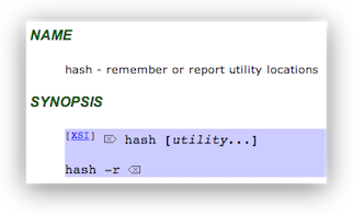 linux: What does hash -r do?