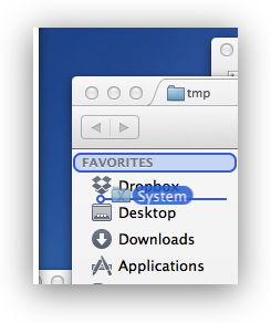 Mac: Edit Sidebar Items in Finder