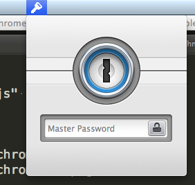 1Password 4 – Searching Chrome with Address Bar / Omnibox