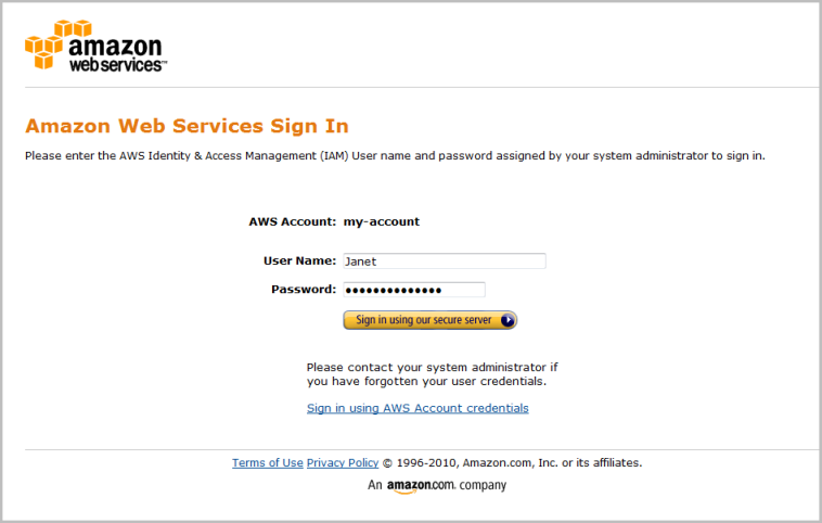 How To Sign Into Amazon Console With IAM